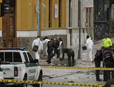 36 τραυματίες από έκρηξη χειροβομβίδας σε νυχτερινό κέντρο της Κολομβίας